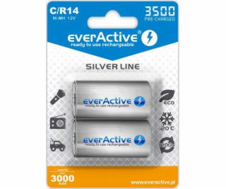 Rechargeable Batteries everActive R14/C Ni-MH 3500 mAh re...