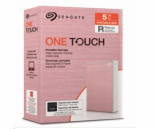 Seagate One Touch, 2TB externí HDD, 2.5 , USB 3.0, růžový