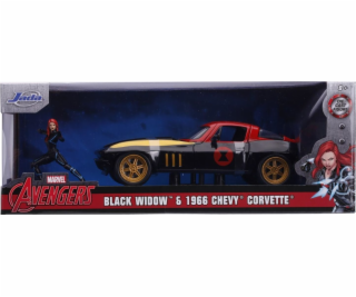 Autko Marvel Black Widow 1966 Chevy 1/24