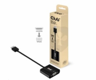 Club3D Adaptér HDMI 1.4 na VGA (M/F), Active with audio