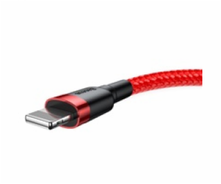 Kábel BASEUS USB Typ AM, Lightning M, 0,5 m, červený