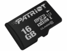 PATRIOT 16GB microSDHC Class10 bez adaptéra