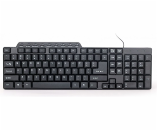 Gembird KB-UM-104 keyboard USB QWERTY US English Black