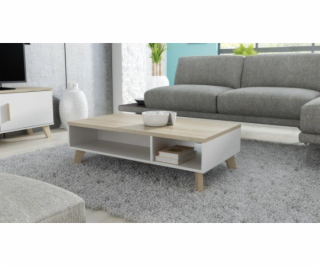 Cama LOTTA 110 coffe table white/sonoma oak