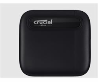 Crucial externí SSD 1TB X6 USB 3.2g2 (ctení až 540 MB/s)