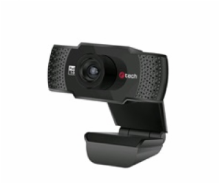 C-TECH webkamera CAM-11FHD, 1080P full HD, mikrofon, černá