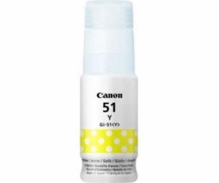 Canon BJ INK GI-51 Y EUR  (Yellow Ink Bottle)