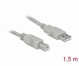 Delock Kabel USB 2.0 Typ-A samec > USB 2.0 Typ-B samec 1,8 m