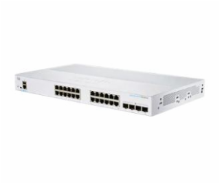 Cisco switch CBS350-24T-4G, 24xGbE RJ45, 4xSFP