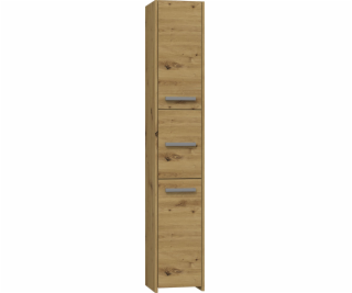 Topeshop S33 ARTISAN bathroom storage cabinet Oak