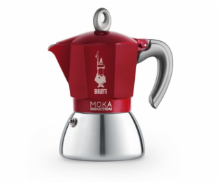 Bialetti Moka Induction Červená 2 Šálky 