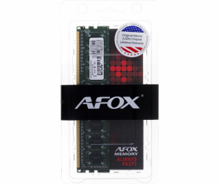 Pamäť AFOX DDR3, 8 GB, 1600 MHz, CL11 (AFLD38BK1L)