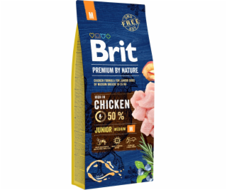 Brit Premium by Nature Junior M 15kg