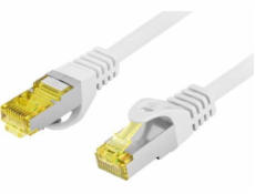 Lanberg PATCHCORD CAT.6A S/FTP LSZH CU 0,25M ŠEDÁ MOTORKA PREŠLA LANBERG