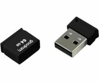 Flash disk GOODRAM Piccolo USB 2.0 64GB čierny PAMGORFLD0406