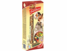 Vitapol Mix flasks (walnut-fruits-fruits-popcorn) pre rodents - 3 pcs. - 135 g