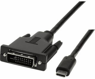 Kábel LogiLink USB-C - DVI 1,8 m USB