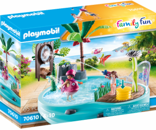 Playmobil 70610 Zábavný bazén se stříkající vodou