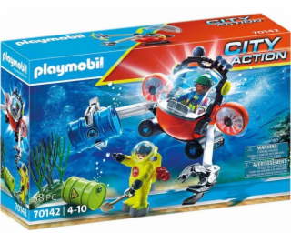 Playmobil 70142 Ponorka a nebezpečný odpad