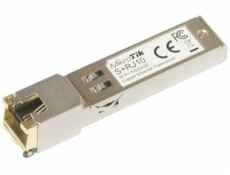 SFP modul Mikrotik RJ45 SFP+ 10/100/1000M/2.5G/5G/10G Metalický modul