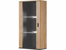 Cama hanging display cabinet SOHO lefkas oak/black