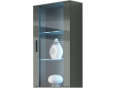 Cama hanging display cabinet SOHO grey/grey gloss