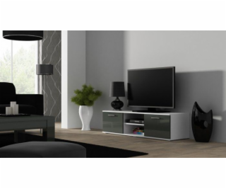 Cama TV stand SOHO 140 white/grey gloss