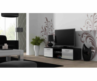 Cama TV stand SOHO 140 black/white gloss