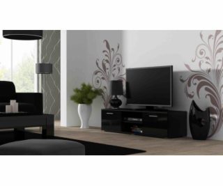 Cama TV stand SOHO 140 black/black gloss