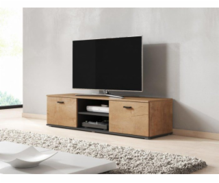 Cama TV stand SOHO 140 lefkas oak/black