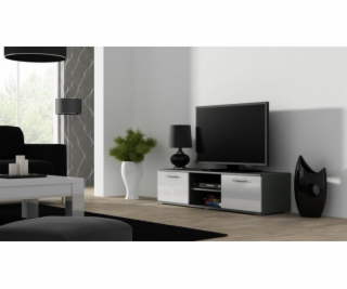 Cama TV stand SOHO 140 grey/white gloss