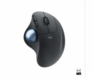 LOGITECH ERGO M575 Trackball, Bezdrôtová myš, Gra