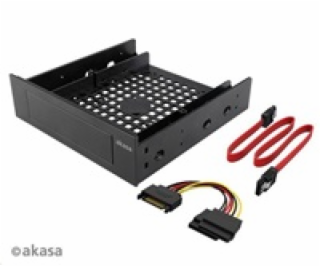 AKASA adaptér 3.5  interní zařízení/SSD/HDD + SATA kabely