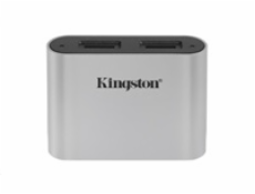 Kingston USB3.2 Gen1 Workflow Dual-Slot microSDHC/SDXC UHS-II Card Reader