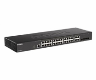 D-Link DGS-2000-28 Managed switch, 24x GbE, 4x RJ45/SFP, ...