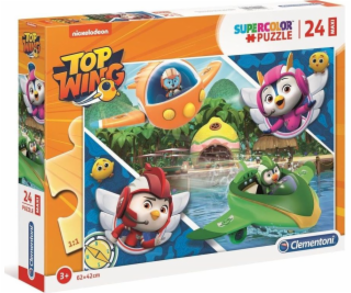 Puzzle 24 elementy Maxi Super Kolor Top Wing