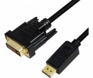 LogiLink DisplayPort – kábel DVI-D 2m čierny (CV0131)