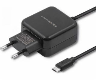 Nabíjačka Qoltec 5V | 2,4A | 12W | Micro USB | Čierna