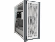 CORSAIR 5000D AIRFLOW Tempered Glass Mid-Tower ATX PC Case White