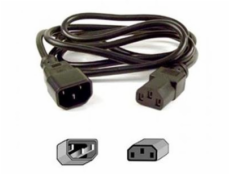 Kabel síťový prodlužovací 230V 1,8m (pro zdroj, monitor)