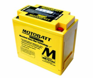 Baterie Motobatt MBTX12U 14Ah, 12V, 4 vývody 