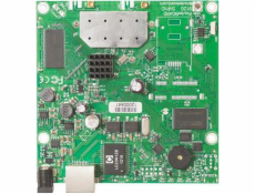 RouterBoard Mikrotik RB911G-5HPnD 600 MHz CPU, 32 MB RAM, 1x LAN, 1x 5 GHz, L3, 2x MMCX