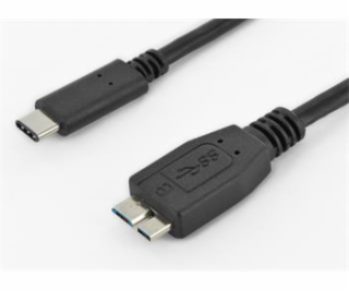 Kabel USB 3.1 konektor C/male - USB 3.0 konektor Micro-B/...