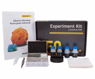 Sada Levenhuk K50 Experiment Kit - CZ (pro mikroskopy)