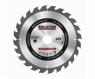 Pilový kotouč Kreator KRT020420 na dřevo 210mm, 24T