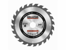 Pilový kotouč Kreator KRT020420 na dřevo 210mm, 24T