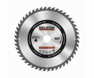 Pilový kotouč Kreator KRT020425 na dřevo 250mm, 48T