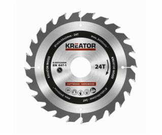 Pilový kotouč Kreator KRT020408 na dřevo 160mm, 24T