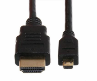 Kabel Raspberry propojovací Micro HDMI (M) na HDMI (M), č...