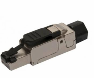 Konektor Solarix SXRJ45-5E-STP-BK-SA STP 8p8c, Cat 5, drá...